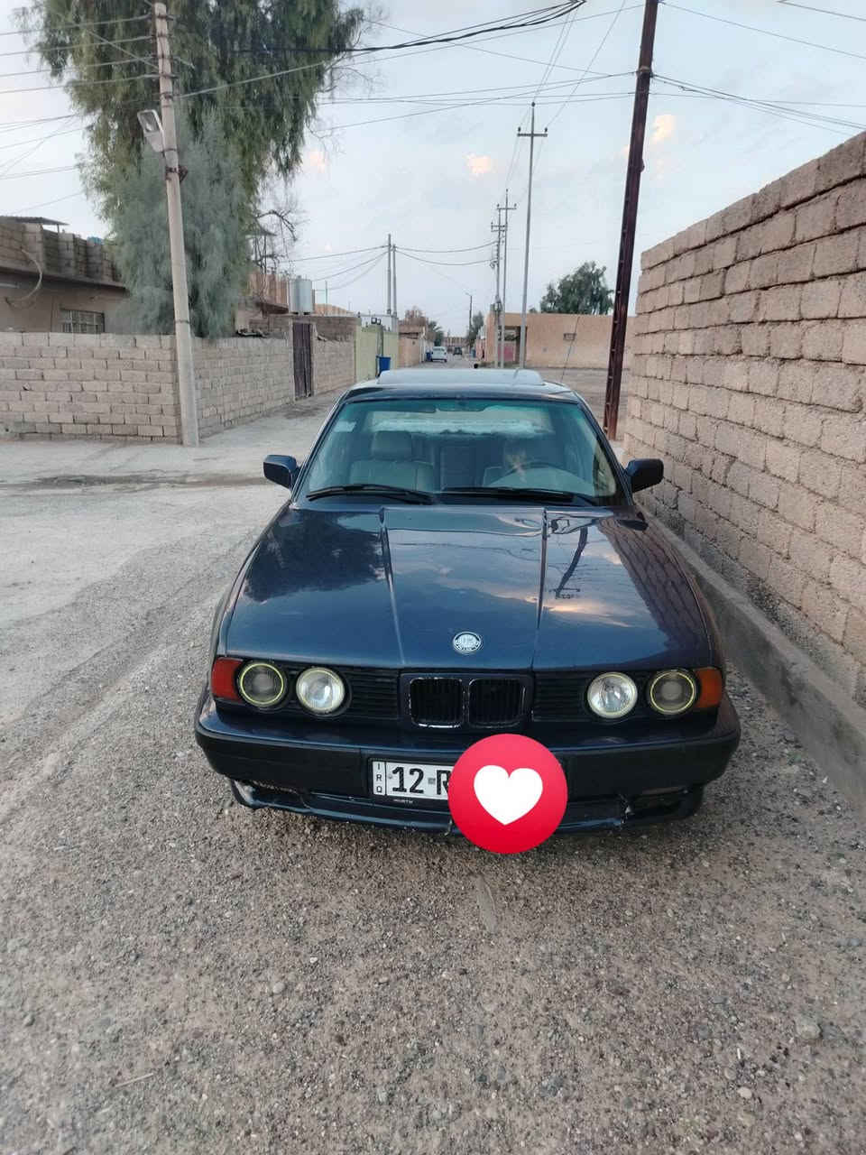 بي ام 525i • موديل ١٩٩١ • تواير جديدة
