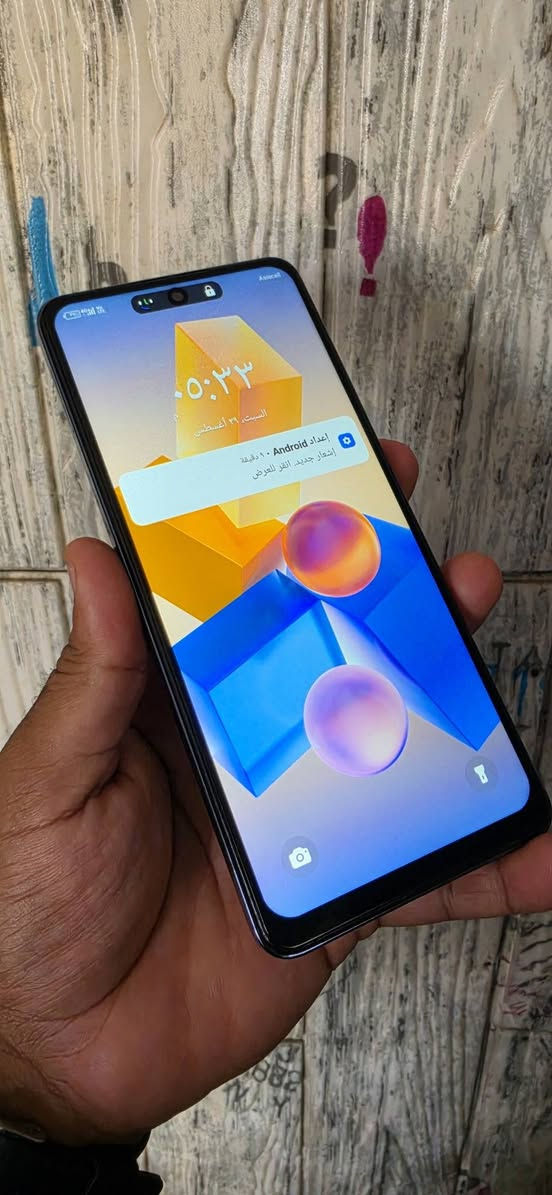 📱 للبيع القوي Infinix Hot 40 Pro 
🔥 الجهاز نظيف جداً، نسبة النظافة 90% 🖤 اللون: أسود 🔧 الشاشة مبدلة وكالة وأصلية 100% 📦 الجهاز كامل من كلشي —
✨ المواصفات: • الرام: 8GB • الذاكرة الداخلية: 256GB • المعالج: MediaTek Helio G99 • الشاشة: 6.78 إنج FHD+ / 120Hz • الكاميرا الخلفية: 108MP • الكاميرا الأمامية: 32MP • البطارية: 5000mAh • شحن سريع 33W • بصمة جانبية + NFC
💰 السعر: 170 ألف فقط 🤝 بي مجال بسيط للشرااي مكاني كربلاء حي عامل 📍
✅ تجي وتفحص الجهاز براحتك ❌ الفحص أمامك والجهاز على الطبيعة.
📍 للجادين فقط، متواجد خاص***********
