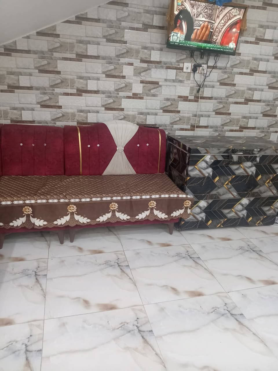 بيت للبيع 100 امامي بناء جديد كونكريت طابق واحد نهايه شارع ابو لبنان حي الكرامه مقاطعه 24 السعر 98
