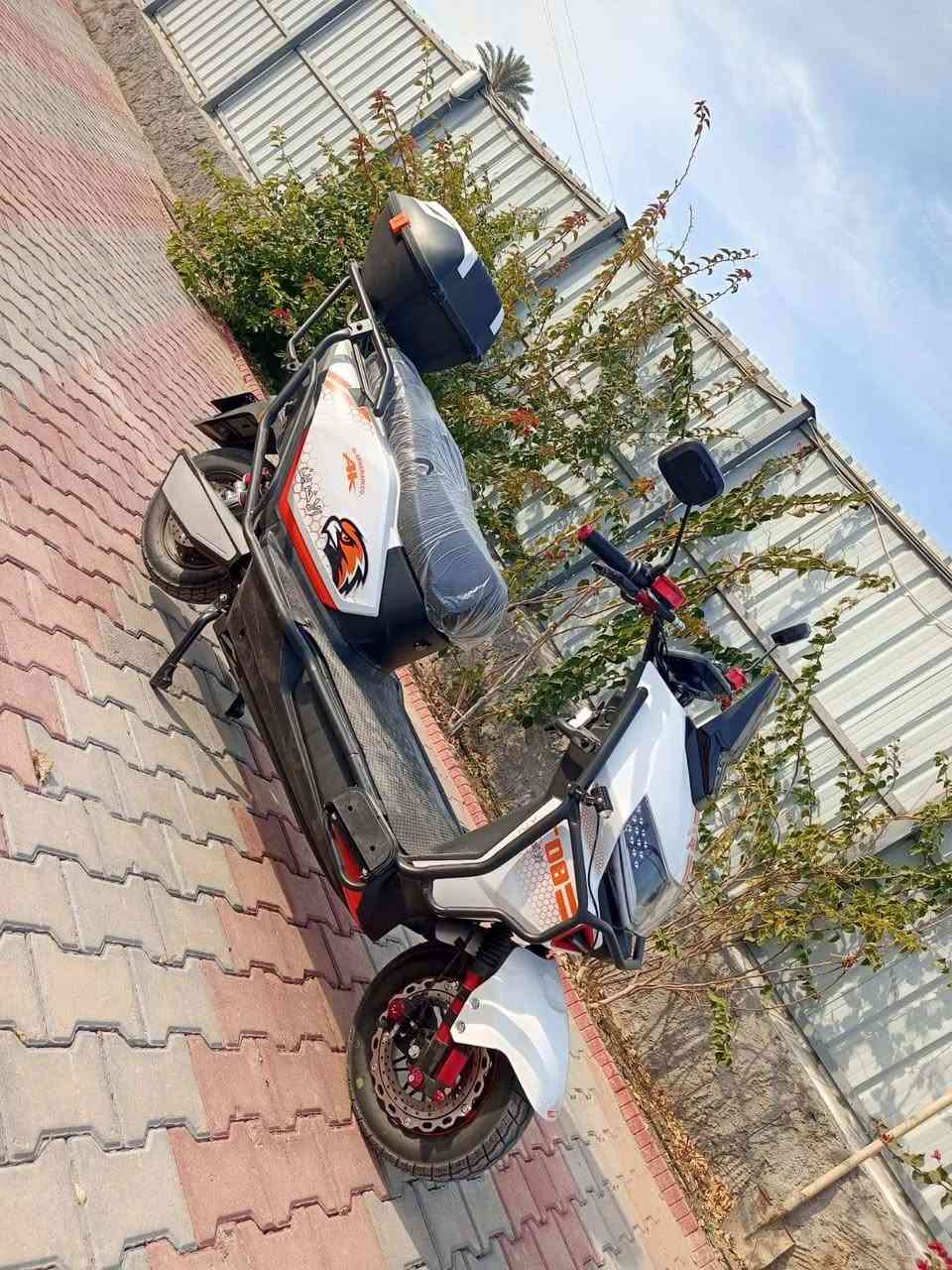 دراجه شحن كهربائيه الأخوين ZTOP
دراجه نظيفه ومكفوله قويه واقتصاديه
مستخدمه 5 أشهر
بطاريات قويات ع فحص تاخذ
مراوس ماطور اباجي يبقه الفرق حسب نظافه
سعر الدراجه 800 وبيها مجال

للتواصل ومعرفة باقي التفاصيل اتصال  ع هذا الرقم
***********
