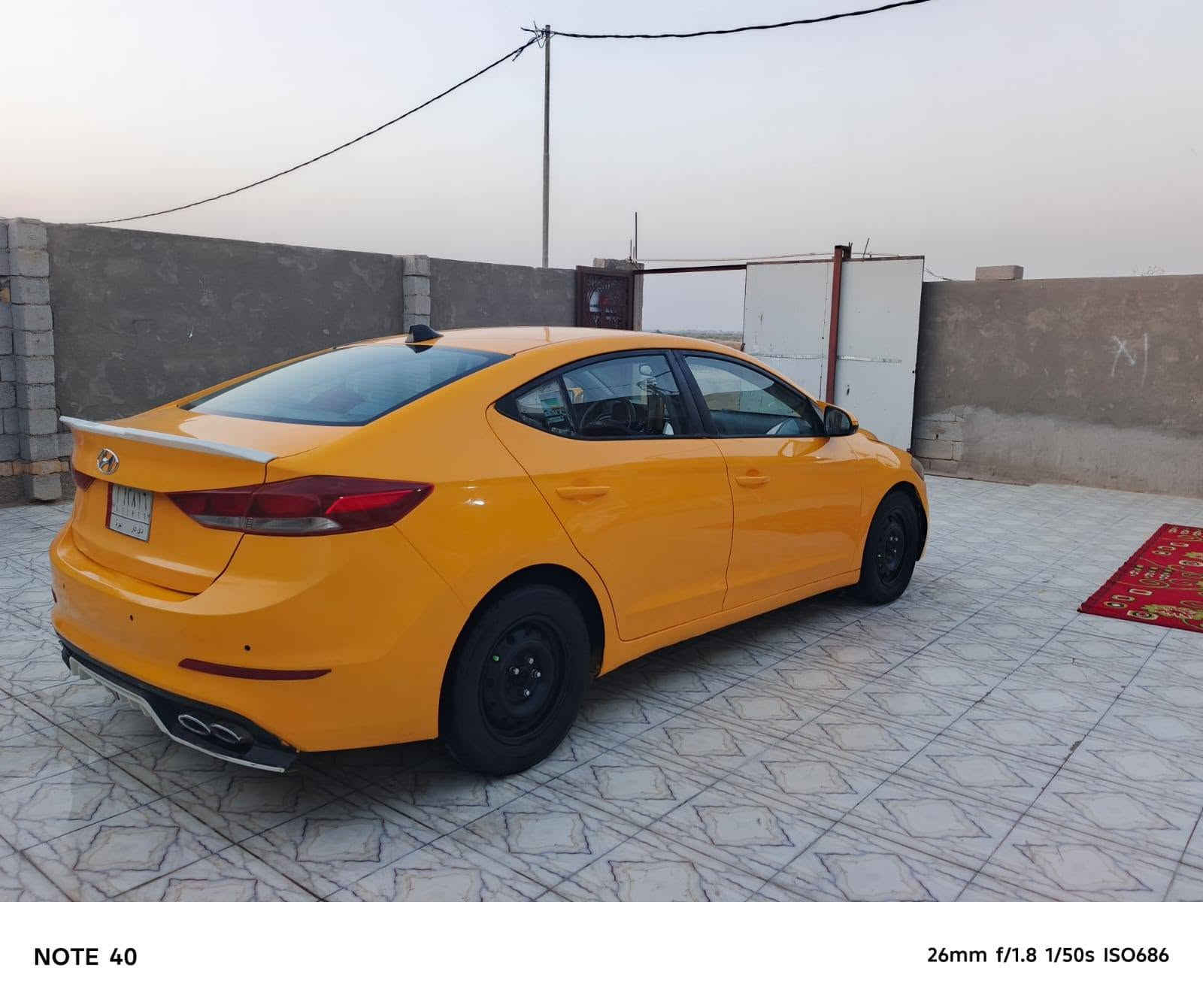 النترا 2018 رقم ذي قار حره تحويل ثاني يوم وارد امريكي حادثها موضح بل صور بدون تبديل ليبل واحد مكفولة ضربه وتبديل السياره جاهزه وجديده مكينه كير حداديه تبريد مكفولات محرك 2000 دوش مواصفات شاشه كامره تحكم استيرن اشاير بل مرايه حساسات اماميه خلفيه مثبت سرعه رادار وباقي المواصفات المعروفه السعر 107 وبيها مجال للشراي للاستفسار الاتصال على الرقم.  (***********)

نص مكتوب في الصور:
- NOTE 40 26mm f/1.8 1/50s ISO719
- NOTE 40 26mm f/1.8 1/50s ISO686
- NOTE 40 27mm f/1.8 1/25s ISO5000
- NOTE 40 27mm f/1.8 1/50s ISO863
- NOTE 40 27mm f/1.8 1/33s ISO4637
- Hyundai Elantra Se 2018 Red 2.0L 4 vin: 5NPD74LF4JH261057 Final bid: $3900 Auction: Copart SOLD Lot number: 33981719 Date of sale: 13.05.2019 Year: 2018 VIN: 5NPD74LF4JH261057 Condition: Run And Drive
- NOTE 40 27mm f/1.8 1/50s ISO1439