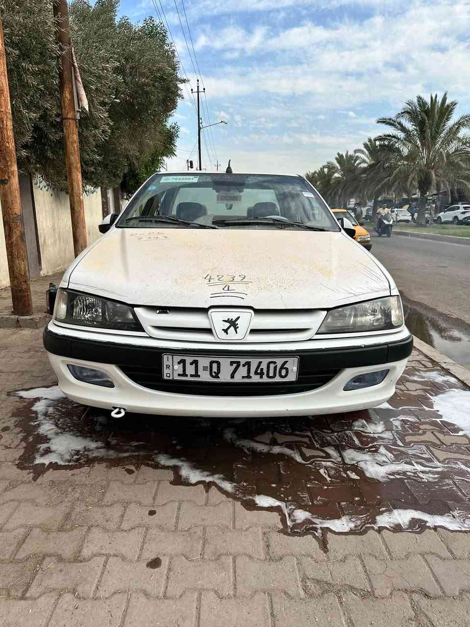 سلام عليكم بيجو بارص 2024 شهر ال10 
مكفوله كفاله عامه لا صبغ لا بارد 
بيهه منضومة غاز ومدوشمه 
للستفسار :- ***********
العنوان :- بغداد البنوك
