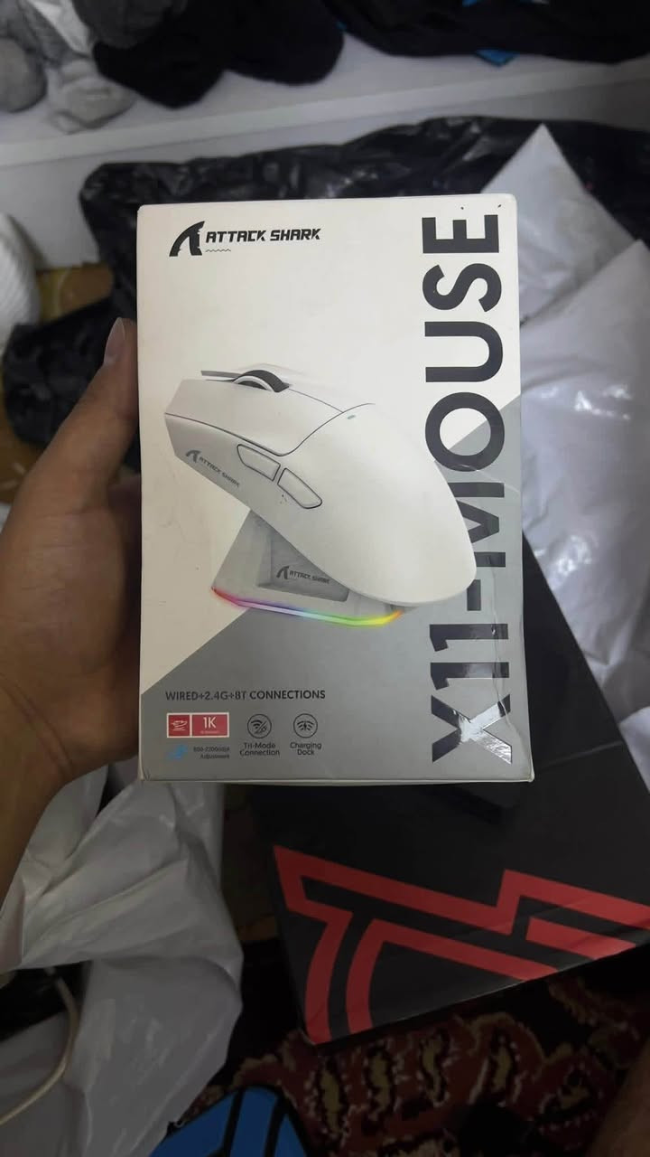 سلام عليكم شباب للبيع
ماوس اتاك شارك(X11 )اب20

كيبورد اجاز(ak820 PRO)ابو الشاشه سعر 60

هارد خارجي 1T سعره 45

يده اكس بوكس كيم سير سعرها 30 

رقمي *********** مكاني بابل المسيب يوجد توصيل
