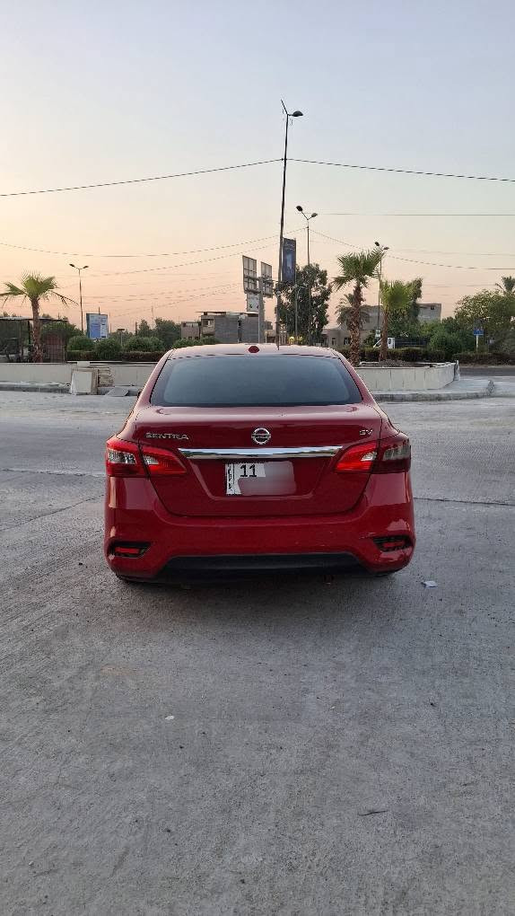 نيسان سينترا 2018 sv
رقم بغداد دولي بأسمي .
كير . محرك نظيفات ...
بصمة تشغيل + ابواب + صندوق .
شاشه + كاميرا خلفيه .
تحكمات .
منضومة زنون . 
نظام عادي . ايكو . سبورت .
ماشية 148 الف mail 
↖️ السياره حادثها جاملغ امامي معدل بارد والصبغ دعاميه اماميه فقط بدون اي دواخل ... ايرباكات سليمه ↗️ السونار بالصور بيها بعض الملاحظات بالكشر ... 
وهذا رقم رقم الشاصي [ 3N1AB7AP3JL659328 ]
السعر ... 95 ... ورقة وبيها مجال .
مكان السياره بغداد العامريه .
للاستفسار ( *********** ) بغداد, العراق

نص مكتوب في الصور:
- كار تشيك CAR CHECK
- الكشف عن الصبغ السمكرة البارد التبديل الخدوش المحرك الكير المنظومات الكهربائية
- ***********780699228
- العنوان : بغداد - البياع - تقاطع درويش - مقابل المجمع السكني
- تاريخ الفحص 11-09-2026
- الوقت 5:27:50 PM
- اسم صاحب السيارة
- رقم السيارة 11
- النوع والموديل نيسان سنترا/ احمر 2018
- ملاحظة : الفحص نافذ لمدة 3 ايام من تاريخ الفحص
- الجانب الايمن طخة جاملق امامي - طخة باب امامي - طخة جاملق خلفي - ضرر دوشة - رصعات وخدوش وتكحيل في الجانب
- الجانب الايسر بارد ومفتوح جاملق امامي - طخة باب امامي - بارد جاملق خلفي - رصعات وخدوش وتكحيل في الجانب
- المصد الخلفي رصعات وخدوش قبق الجنطة - ضرر وتكحيل ومفتوحة دعامية
- الجزء العلوي رصعات وخدوش قمارة
- المصد الامامي صبغ ومفتوحة دعامية - بارد وتكحيل بنيد