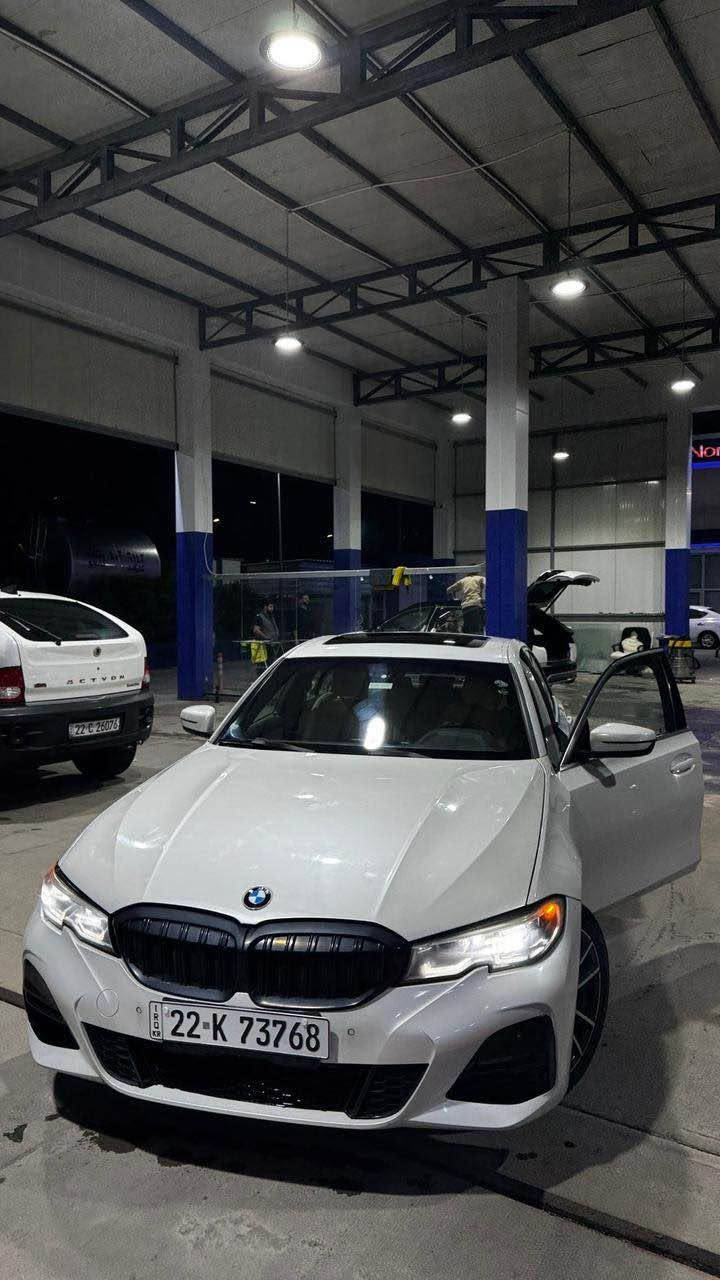 کوردی ـ عربـــــي 🔥

2021 BMW SERIES 3, 330i X-DRIVE
Engine:V4 2.0L Twin Turbo  
45 هزار روشتووە 
ژمارە هەولێر جاهیز 
بونيد بویاغە 
بێ ناوگرتن 
بێ ئێرباک 
شوختەک و دوو قۆپی بچووک 
موسفات X-DRIVE 
 ناو ليد،گوشن و سوكان هيتر,سویجی زیرەک وەک تێسلا,گێچ ئەلکترۆنی,شەغال, سلایت , 360دەرجە حەساس رادار ,  ناو زةرد.... 
نرخی 260 وەرقە و مجال 
شوێن هەولێر
 رقم شاصي: *3MW5R7J04M8C12055*

*********** 

~~~~~~~~~~ 

***********

2021 BMW SERIES 3, 330i X-DRIVE 
Engine:V4 2.0L Twin Turbo
ماشي 45 مایل
رقم اربيل جاهز
قطعة صبغ  1 
بدون دواخل 
بدون ایرباک 
موصفات: X-DRIVE , سلایت , 360 درجة حساس رادار, داخل بيج بيلادي ,انارة داخلية و محيطية, كشنات و ستيرن هيتر , عداد الكتروني , مفتاح زكي كارت NFC مثل تيسلا, شغال,
سعر 260 بي مجال 
مکان سیارة اربیل أربيل, العراق
