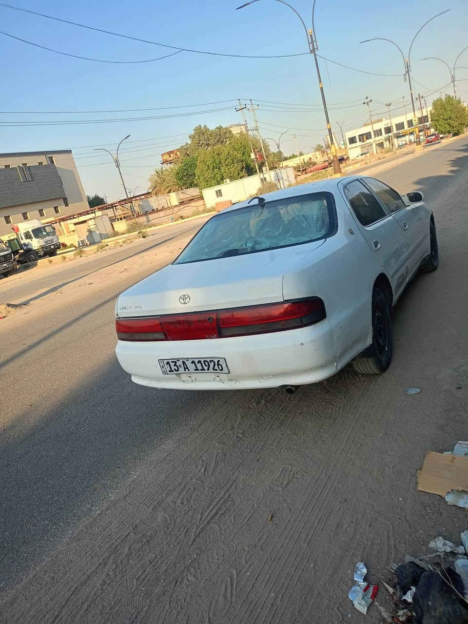 تيوتا 🚗كرستا. موديل 93 مكفوله كص ونقل والضربه  رقم ميسان نكليزي سنويه 29مداور ثاني يوم  كير ومكينه ثنين ونص فيففتي تبريد شغال ثلج حداديه وتخم تايرات نضيفات سعر المطلوب 40  وبيه مجال مكان ذي قار  رقم هاتف***********
