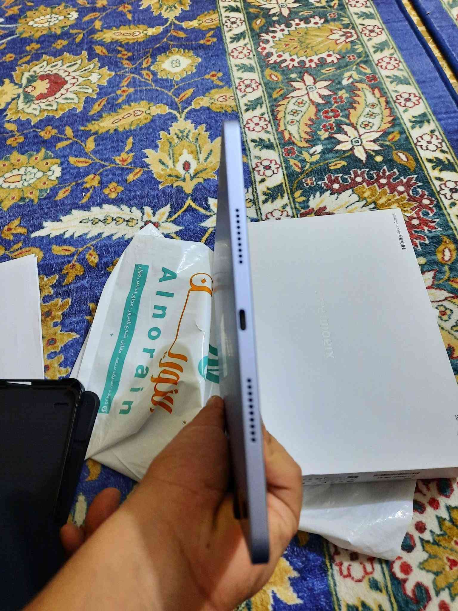 ايباد شاومي باد7

كامل ملحقات غني عن التعريف 

جهاز جديد فقط مفتوح من كرتون

ذاكره256.رام8.

شاشه144 هيرتز

كامل ملحقات معه ضمان 12 شهر كامله

+++  لاصق وكفر ويا  جديد شخط ما بي نضافه100/100
دورات الشحن0.بطاريه100

سعره 470الف قفل

كربلاء المقدسة 

*********** وتساب او اتصال

نص مكتوب في الصور:
- Ali
- بلوتوث
- إيقاف
- الربط بين الأجهزة
- مزيد من خيارات الاتصال
- Xiaomi HyperAI
- شاشة القفل
- الإشعارات وشريط الحالة
- الشاشة الرئيسية
- الشاشة والسطوع
- الصوت
- القلم ولوحة المفاتيح
- التخصيص
- بيانات الوجه وقفل
- الشاشة
- حماية الخصوصية
- التطبيقات
- البطارية
- الرفاهية الرقمية وأدوات
- الرقابة الأبوية
- حساب Mi
- حماية البطارية
- معلومات البطارية
- صحة البطارية
- ١٠٠%
- الدورات
- بيانات التصنيع
- مارس ٢٠٠٦
- أول استخدام:
- سبتمبر ٢٠٠٦
- حماية شحن البطارية
- شحن كامل
- لتمديد عمر البطارية، سيتوقف الجهاز
- عن الشحن عندما يصل مستوى البطارية
- إلى 80% وسيقوم بالشحن الكامل فقط
- عند الجدول الزمني
- الشحن الذكي
- لإطالة عمر البطارية، سيتعلم النظام
- كيفية شحن جهازك ويتوقف عن الشحن
- عندما تصل نسبة البطارية إلى 80% في
- الحالات المناسبة.