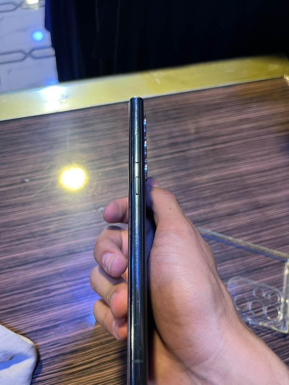 #للبيع
S22 Ultra 
لون زيتوني 
ذاكرة 256
دبل سيمكارت 
شرق اوسط 
جهاز نضيف وكلشي بي شغال 
مبدل بطارية  فقط 
سعة البطارية ٥٠٠٠
يرهم بيع ويرهم مراوس بأيفون
تواصل خاص 
او الاتصال ***********
