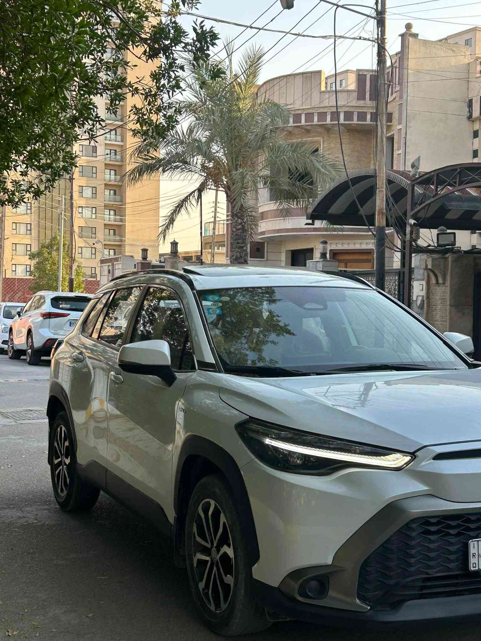 تويوتا كورلا HEV فورلاندر تجميع الصين مكفولة من الصبغ والبارد والتبديل موديل 2025 فول موصفات S بصمة سلايت محرك 2000 كامرة وشاشة  اصلية رادار توقف ذاتي 
5 ويل كروم اسود 
وحمالات سقف
كشنات جلد كهرباء 
وحساسات امامي خلفي 
هيه فول موصفات بعد بيه هواي موصفات 
عداد المسافة 29 الف كيلو 
المركبة بحالة جيدة
السبير غير مستخدم 
السعر 29.300 مليون رقم تلفون ***********
