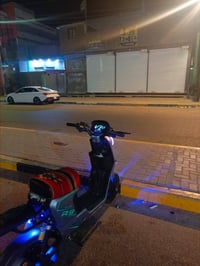 دراجة كهربائية • بطاريات 32أمبير • سلة