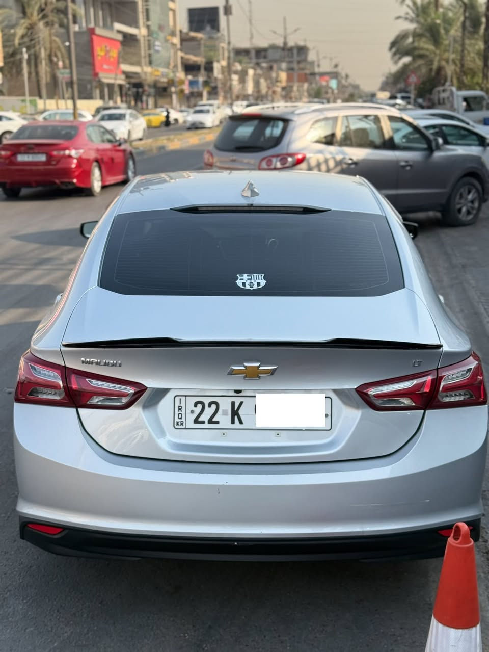 السلام عليكم
من رخصة الشباب

للبيع Chevrolet Malibu 2022 LT امريكي حادثها دعامية وبارد بالجاملغ بدون اي دواخل ايرباك ستيرن فقط السيارة جديدة ونظيفة واحلى من صور مال بيت ماشية 70 ميل مايقارب 114 كيلو متر 

مواصفات LT معروفة بصمة شاشة كار بلي تحكمات ستيرن كشنات تدفئة تبريد كشن سايق كهرباء اوتو بارك ومواصفات ل LT بعد 

رقم اربيل ب اسمي تحويل ثاني يوم السيارة مابيها اي نقص تايرات صدر تبريد ترايك وين متريد السيارة جاهزة بدون اي نقص دهن كله اصلي بانزين كله محسن تجي وتشوف سيارة بعينك شكد نظيفة تشغل وتطلع 

مكانها بغداد/حي الخضراء او العامرية 

سعرها مناسب       :           115$ وبيها مجال انشالله 

هـ ***********
