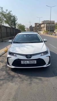 كورلا هايبرد موديل 24 مكفوله فقط ملاحظات بسيطه ماشيه 80 السعر 145 بيها...