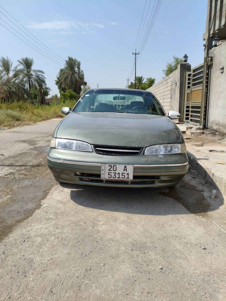 برنس فراشة ١٩٩٧
مصبوغه جماليه لون زيتوني محرك مفتوح السياره بدون برغي نقص كلشي بيها شغال عليها ادامه فول نقصها تبريد غرفه جديده دشبول جديد شاشه كامرة سنتر لوك ريمونت سعرها ٥ ملايين وربع وبيها مجال 

***********

الخاص موجود

