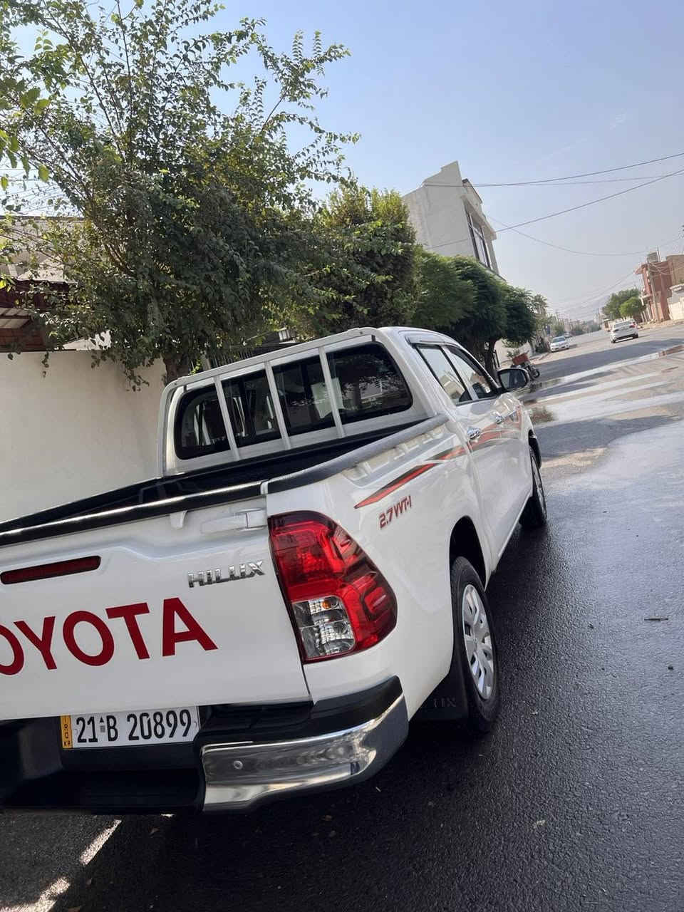 تۆیۆتا هایلۆکس بۆ فڕۆشتن سەیارەکە2025 تەنها8هەزار ڕۆیشتووە سەیارەکە هیجی پێوەنیە ساخە ڕەقەم سلێمانیە بۆسعری سەیارە ڕەقەم تەلەفون ***********
