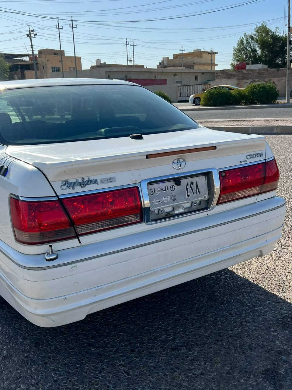 مكفوله من الكصه ولنقل جثه سياره تخم تاير حداديه تتفهه تبريد لون ابيض صدفي دكمتين مكينه فيفيتي رقم صدامي سياره حاويه مامكصوصه مكان السياره ميسان ***********
