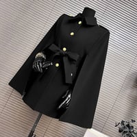 A stylish new loose-fitting sleeveless coat suitable for spring and au...