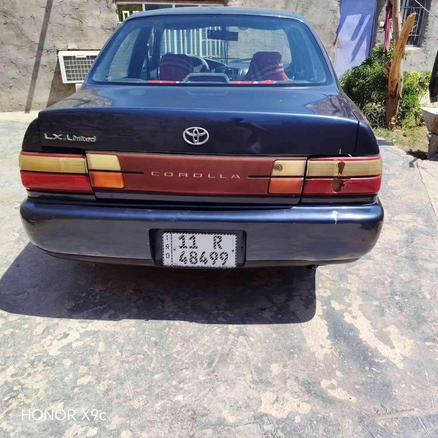 كورلا مديل 94   مكينه كير جدد تبريد شغال
 حداديه  80 بل ميه تخم تاير  مكينه الصغيره 
سياره جاهزه    كهرابائياته  كله  شغاله  لايتات زنون
 مكان كربلاء   طوريج  السعر 55   
رقم الهاتف  ***********
