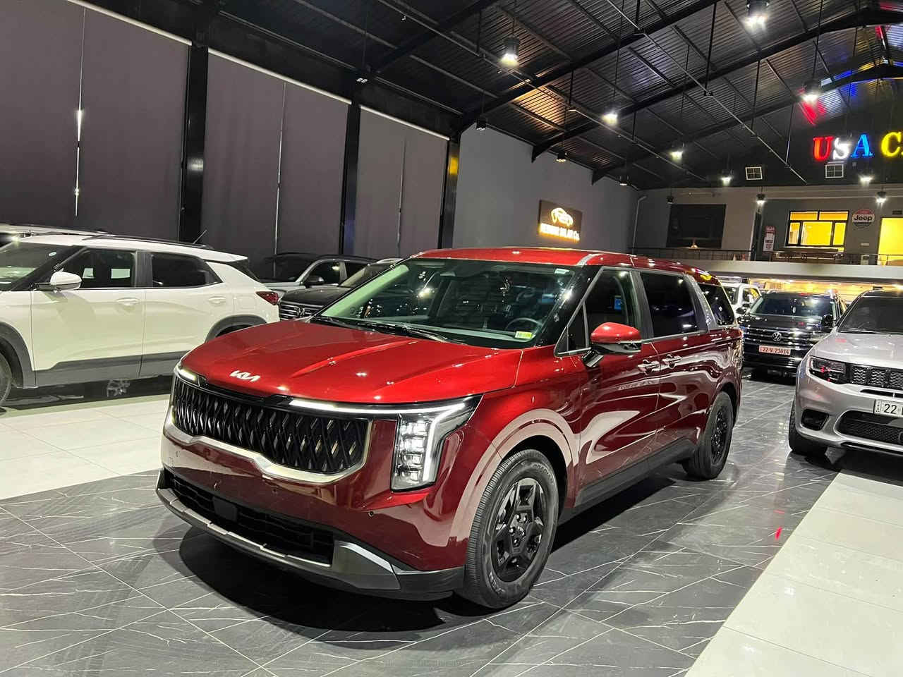 السلام عليكم
KIA CARNIVAL LXS 2025
سياره جاملغ فقط مبدل 
رقم الشاصي بل منشور 
بدون ايرباك 
ماشية ٦٠٠٠ زيرو السيارة 
فول مواصفاات عده الفتحه 
بصمة 
كشنات جلد 
كراسي كهرباء 
كراسي متصل 
كامره
حساسات امامي خلفي 
رادارات 
نقاط عمياء 
تحديد مسار 
قياده اليه سياره جديده بمعنى الكلمه 
تترقم اربيل اجره او خصوصي بدون رقم ابيع 
للاستفسار ***********
