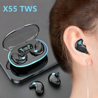 X55 • بلوتوث 5.3 • بطارية 24 ساعة