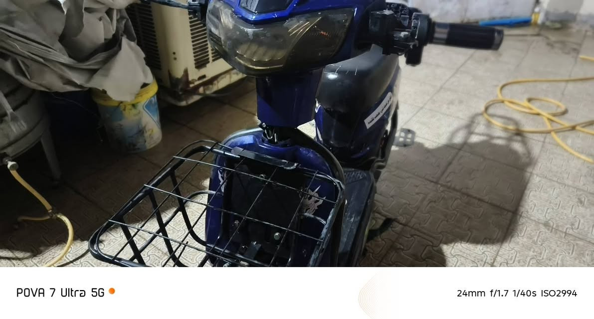 دراجة شحن • نضيفه • ما بيها عطل