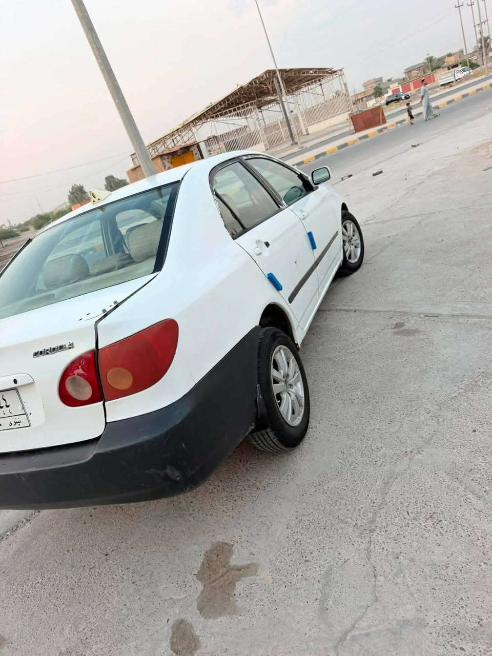 سلام عليكم 

كورلا نحله 
رقم نينوي 
محرك 1800
موديل 2005سياره جاهزه صبغ بيها
مكانات ابيعك احزام بدون دوخل شرط
اليبل واحد سياره جاهزه محرك كير صدر تخم تايرات كلو شرط تبريد نقص غاز مكان سياره بيجي مراوس حسب القناعه اتصا ل ***********
