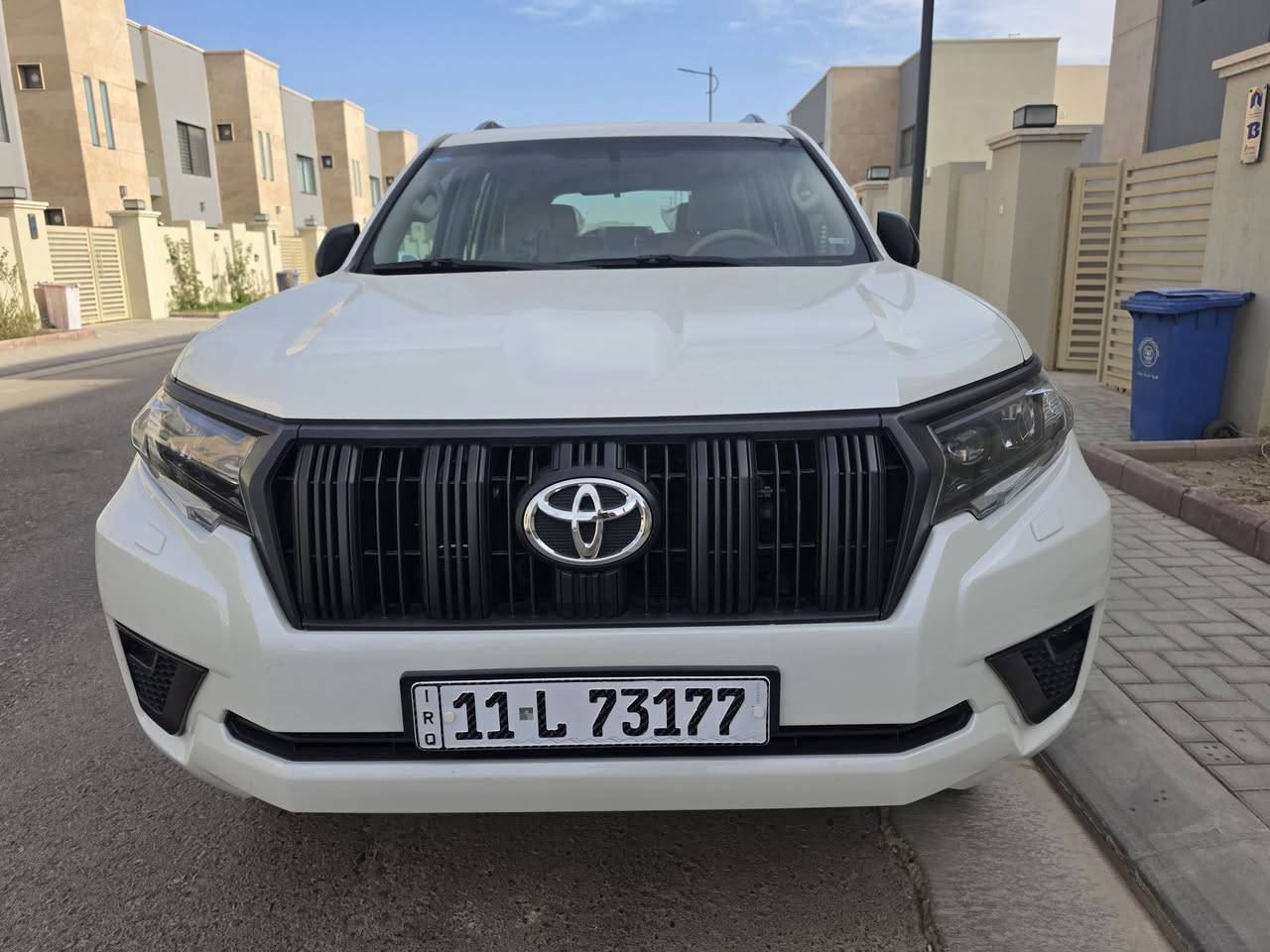 السلام عليكم
برادوtxs 2023
ماشي 43000
ابيض
مكفولة 
سونار
هزة لحد9سنة 2027
مابيها اي نقص 
كل مواصفات الtxs المعروفة
بغداد باسمي 
مكان السيارة مجمع بوابة الكاظمية 
***********
