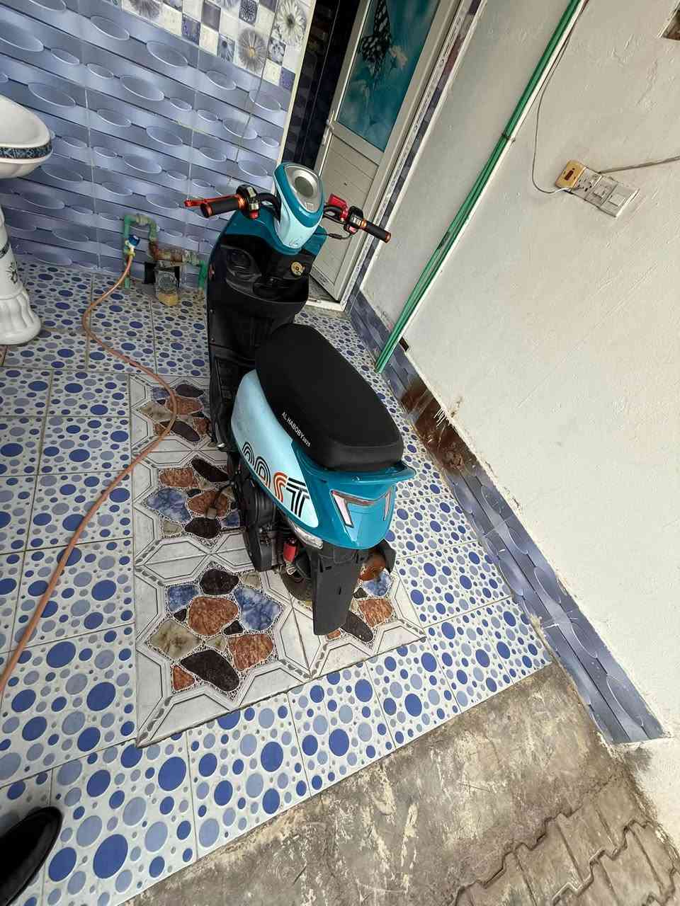 للبيع دراجه جديده نظيفه
محرك مكفول 
كلشي شغال بيه 
مكانه البصره ابي الخصيب 
سعر ٧٥٠
