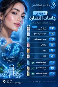 جلسات نضارة • بوتوكس • شارع الخليج