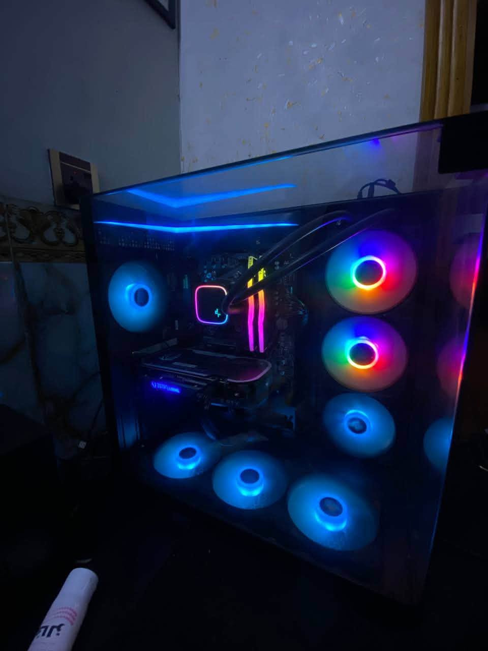 سلام عليكم شبابنه
من رخصة الادمن 

CPU AMD RAYZEN 7 5700X 4.6GHZ TRY
LEXAR M.2 1T NVME NM620
MB GIGABYTE B550M DS3H V2

PSU FSP HP2-700W +80

1 F-AIR VENGEANCE 8*2 3200 RGB BLACK

CASE XIGMATEK AQUA V BLACK

F-TAC 4070 12GB TWIN EDGE OC BLACK

FN KRAKEN COOLER A380 240MM

ويا شاشة 240hz سامسونج حجم ٢٤

السعر مليون و 700 

بغداد السيدية 

***********
