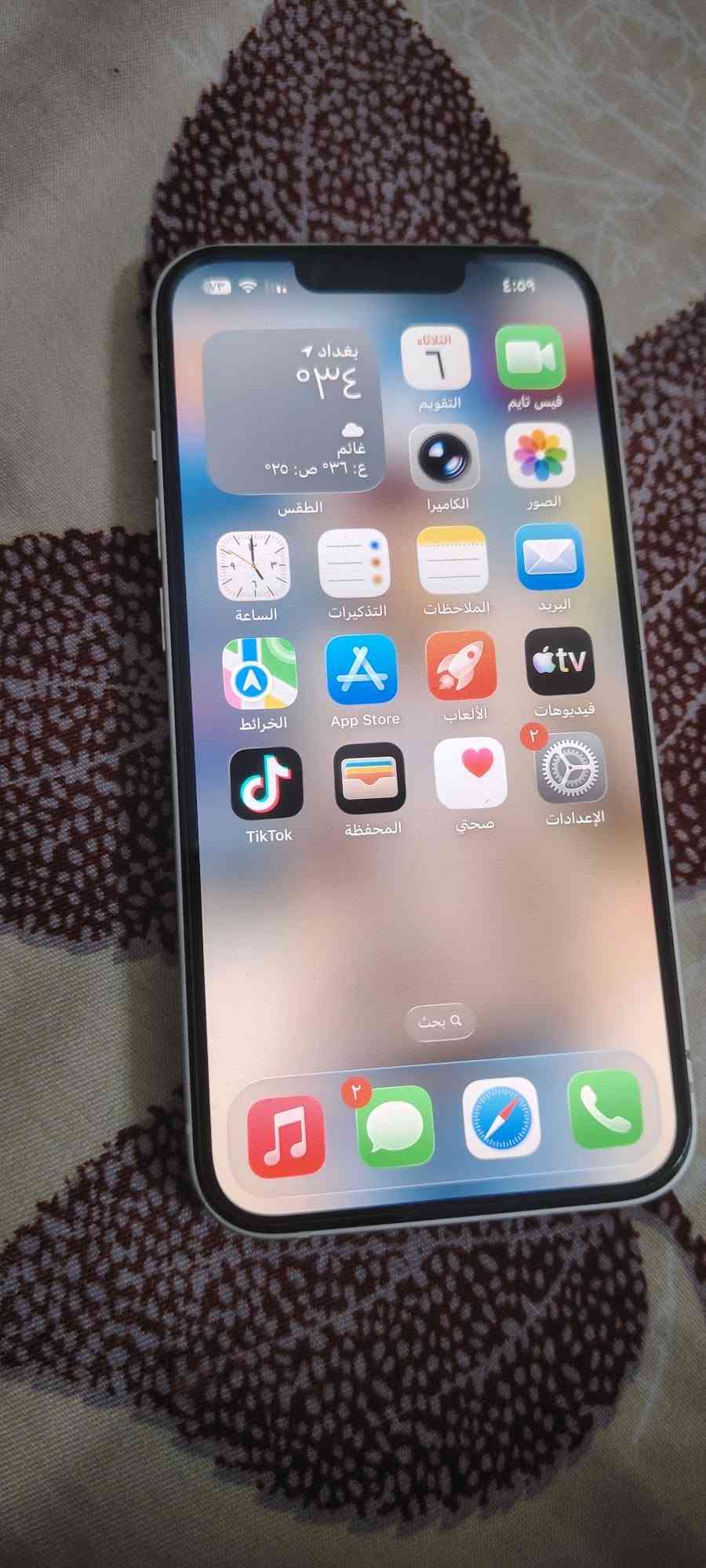 ايفون 13 • بطارية ٧٧٪ • مدينه الصدر