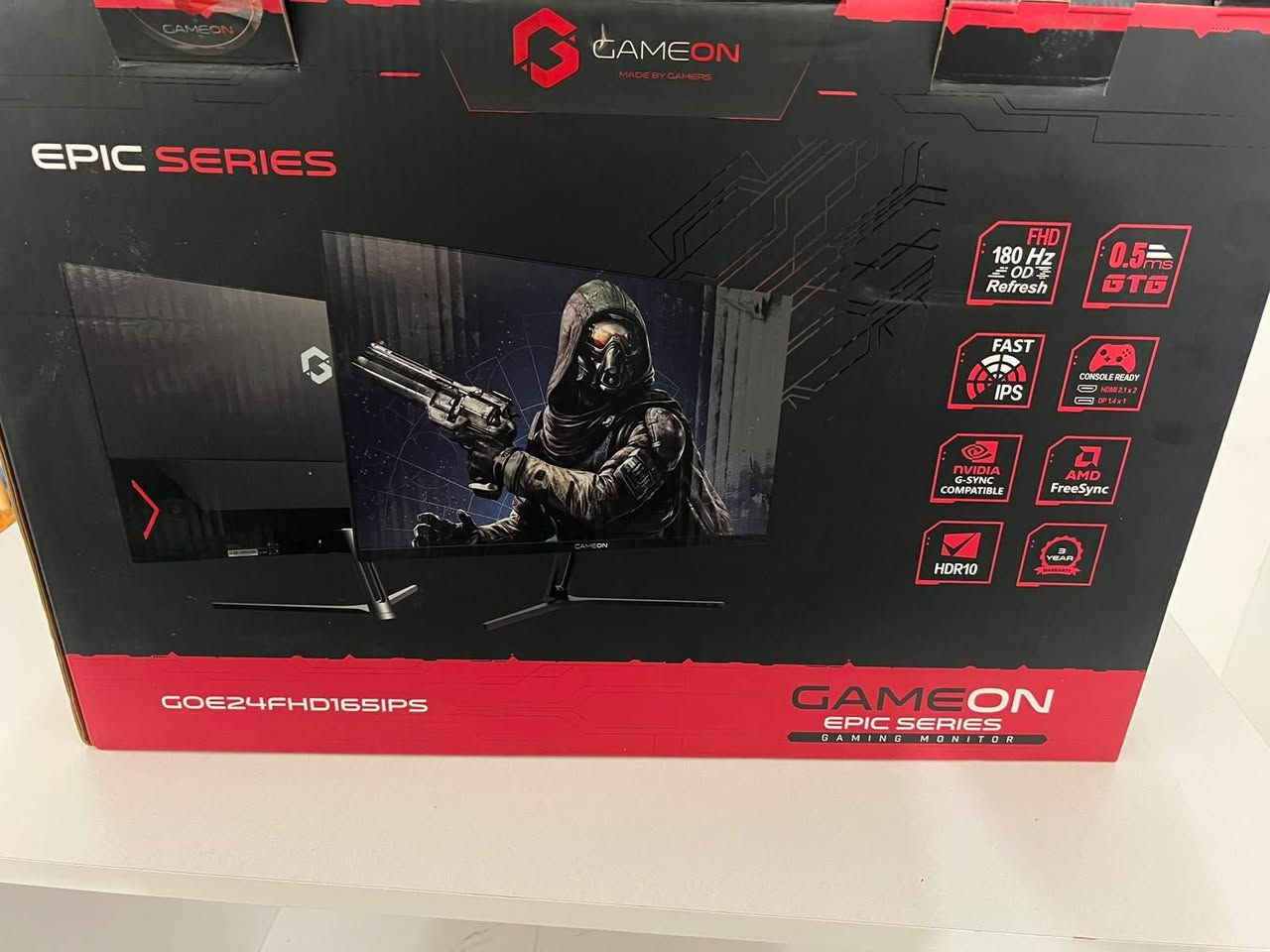 شاشه game on
180 hz
1080 دقه
Hdr
0.5 سرعهة الاستجابه
كارتوووووون جديده الشاشه
السعر 130
***********@
