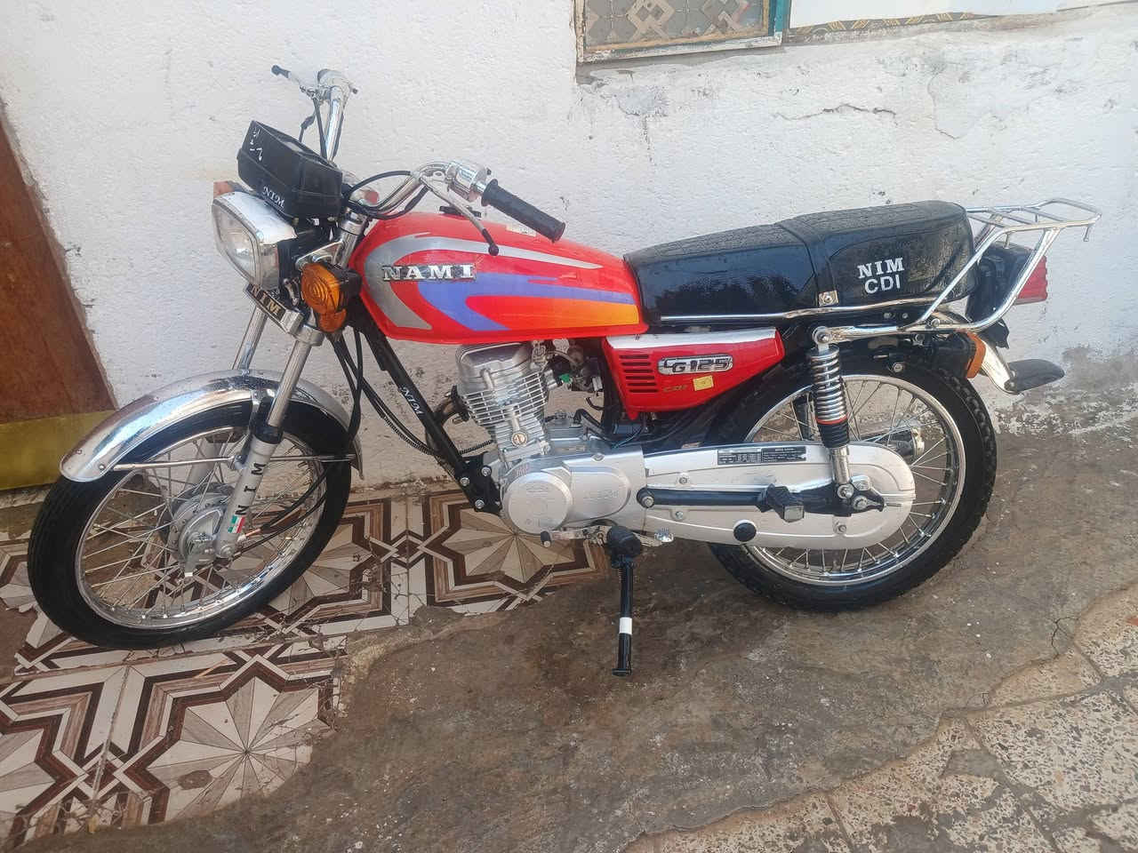 دراجه للبيع 2025 دراجه775 وبيها مجال سبينر اوراق سكنر0782994511
