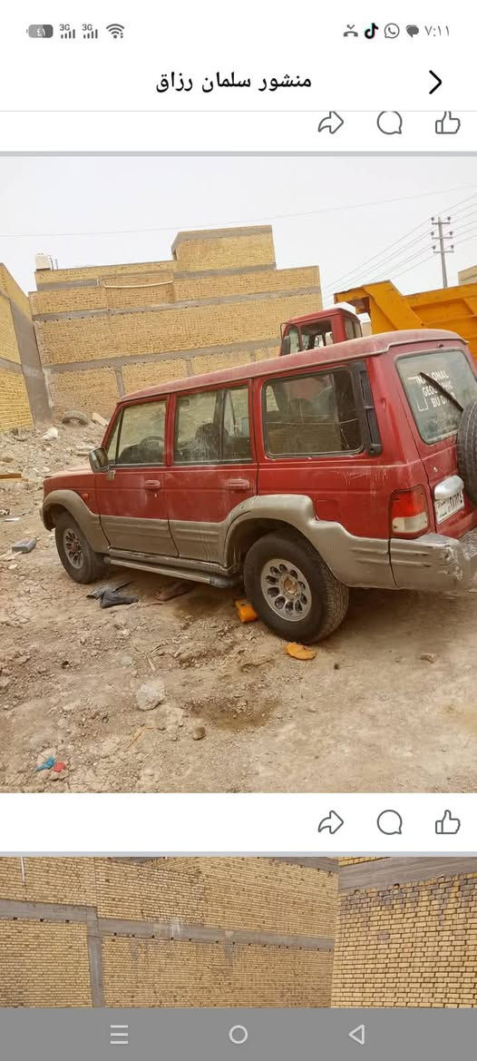 السلام عليكم موديل 2000 محرك تعبان السعر 15 ورقه مجال قليل عنوان الناصريه مركز ***********
