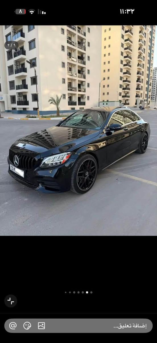 مرسيدس c300 2019 AMG 
فول مواصفات طلب خاص 
١ .دخول بدون مفتاح 
٢.اللايت ثمن عدسات 
٣.لد نهاري 
١. لد خلفي Led 
٥.ويل AMG الأصلي 
١. رادار امامي 
٢. ⁠رادار خلفي 
٣. ⁠كامرة خلفية 
٤. ⁠تحكمات استيرت 
٥. ⁠مقاعد تدفئة 
٦. ⁠مقعد السائق خزن ميموري 
٧. ⁠إستيرين كهرباء 
٨. ⁠فتحة بنورامية دبل فتحة 
٩. ⁠فتحات تبريد خلفية 
١٠. ⁠صندوق كهربائي 
١١. ⁠شاشة وسطية كبيرة 
١٢. ⁠اوتو ستارت 
١٣. ⁠ماوس تحكم في الشاشات 
١٤. ⁠مانع تزحلق 
١٥. ⁠محرك 2500 تون توربو 
١٦. ⁠قدرة حصانية 280 حصان 
١٧. ⁠هاندبريك كهربائي 
١٨. ⁠كير عشر نمر 
١٩. ناقل حركة أوتوماتيكي تعليق 
٢٠. ⁠الحادث خلفي فقط دعامية خلفية و الصندوق فقط١٩٠ وبيه مجال!!الاتصال ع الرقم *********** والثاني ‪+964 771 412 4299‬
