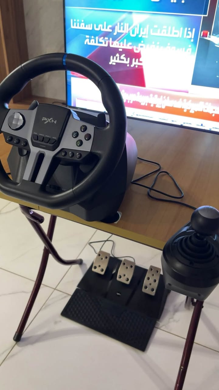 للبيع ستيرن pxn v9 gen 2 مستعمل شهر شخطه مابي نضيف جدا
سبب البيع انو اريد اشتري شاشه ف الي يريد يراوسه بشاشه قويه اقبل 
السعر ب ١٤٠ الف 
للتواصل ***********

نص مكتوب في الصور:
- إذا أطلقت إيران النار على سفننا فسوف نفرض عليها تكلفة أكبر بكثير