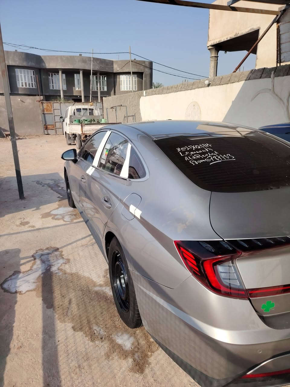 سوناتا 2020 اصل غاز خط واحد
الموصفات فول عده لفتحه
بصمه تشغيل وبصمه بوب
مري شفط + اشاره
شاشه +كامرة دواره
حساسات خلفيه
هند بريك كهرباء
تثبيت سرعه
تبريد قطعتين
تتدفئه كشنات + مقود
كشنات جلد
صندوك ذكي يفتح عد الاقتراب
تشغيل عن بعد
مانع انزلاق
لايت زنون بلاد + كهرباء ماطور
مكاني بصرة 
السعر 150 وبيه مجال قليل
بيه اربع قطع صبغ من كوريا
مراوس عادي
***********
