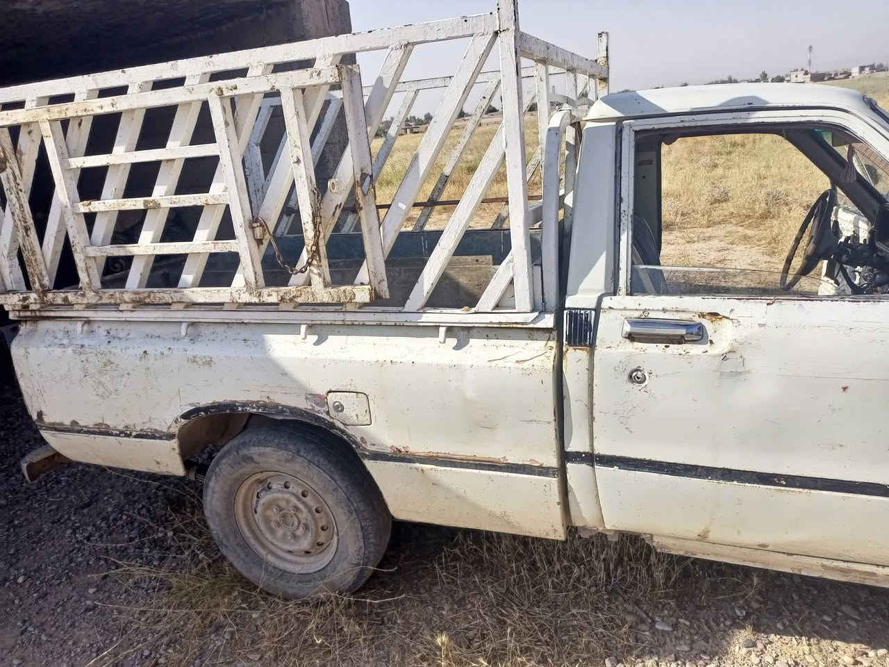 لاندكروزر ٨٠ • ساقطه • رقم كركوك ٧٦٧٥