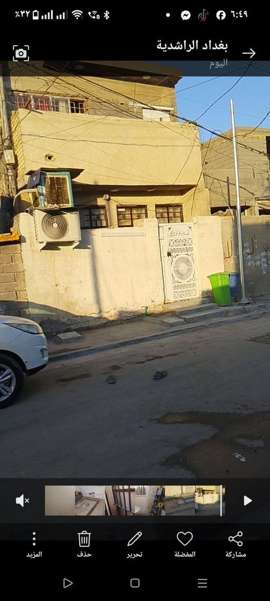 السلام عليكم دار قاط ونص 50 متر الواجه 5  حي البساتين السيطرة الثانيه السعر 45 وبي مجال الفاصيل بالفيديو *********** قريب على القناة
