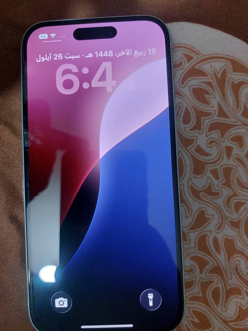 ايفون 15عادي  ذاكرة 128 نظافة ١٠٠% بطارية 98 مشحون53 مرة السعر 700 الف قفل مكاني بغداد الدورة ***********

نص مكتوب في الصور:
- حول الاسم < iPhone إصدار iOS < 26.6.1 اسم الطراز iPhone 15 رقم الطراز MTP43ZD/A الرقم التسلسلي FJDFXQGVQT انتهت صلاحية التغطية الأغاني 0 الفيديوهات 60 الصور 1,545 التطبيقات 18 السعة 128 غ.ب.
- حالة البطارية
- عادية
- تعمل بطارية iPhone هذه على النحو المتوقع. حول البطارية والضمان...
- الحد الأقصى للقدرة
- 98%
- هذا قياس لقدرة البطارية مقارنة بقدرتها عندما كانت جديدة. قد تتسبب القدرة المنخفضة بتقليل ساعات الاستخدام بين عملية الشحن والأخرى.
- عدد الدورات
- 53
- هذا هو عدد مرات استهلاك iPhone لقدرة البطارية. معرفة المزيد...
- تاريخ التصنيع
- أيار 2025
- أول استخدام
- آب 2025