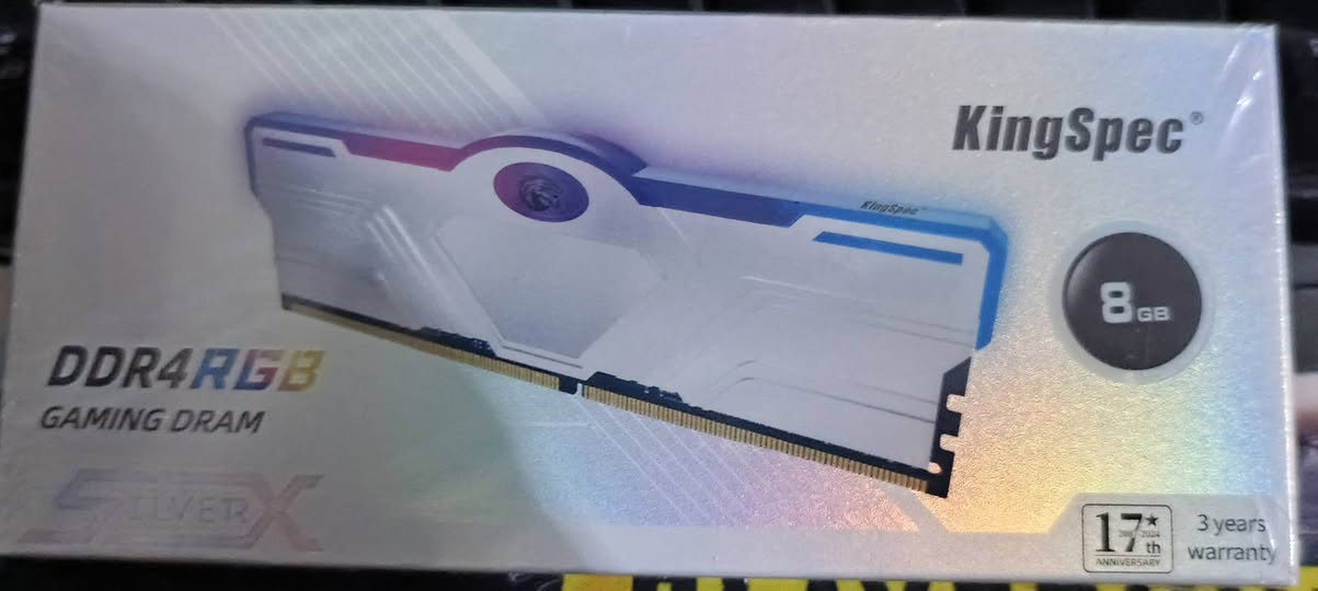 رامات Aorus  ddr4
4400MT 
Cl19
1.5v
32gb 4*8
شغالات كامل اي مشكله ماكو
تريد قطع ٢ يعني  16gb 
تريدهم 32gb ماكو مشكلة
سعر 365 (٣٢)
سعر ١٧٥  (١٦)
توصيل داخل بغداد فقط
***********
وعندي قطعه 8gb جديد ممفتوحه kingspace
3600hz 1.35v
الف 65
