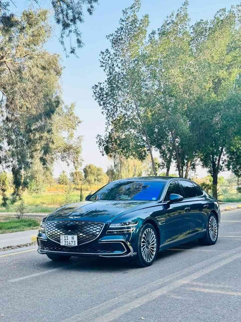 🚗 جينسسز الكترك 2023 | بحالة الشركة
الموديل: 2023
 الرقم: بغداد (إنكليزي )
 منظومة الدفع: كهربائية بالكامل (Electric)
 الحالة: ممتازة جداً، أخت الزيرو
المواصفات
ماشية 19الف كيلو 
حادث جاملغ وبنيد الشاصي بداية 

السيارة فول مواصفات عدا الفتحة 
 تصميم فاخر بلمسات حديثة وأداء رياضي قوي
 مقصورة داخلية جلد فاخرة مع شاشات عرض متعددة
 أنظمة أمان وقيادة شبه ذاتية متكاملة

📍 الموقع:  - المسيب / بابل
📞 للاستفسار والتواصل: [***********
