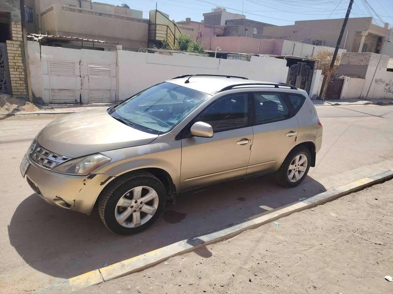 السلام عليكم... نيسان مورانو ٢٠٠٧ رقم بغداد انكليزي بسمي كير محرك خير من الله صدر زين كهربائيات كلهه شغاله التبريد بس الكنبريسر عطل. للبيع او مراوس حسب القناعه... السعر ٦٥ وبيهه مجال مكاني بغداد ***********
