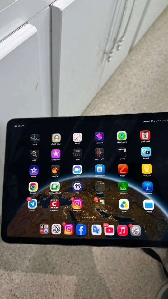 ”

سلام عليكم وحياكم الله 

عندي جهاز iPad Pro M2 11 بذاكرة 256GB نظيف واستخدامة كان شخصي وللدراسة فقط

الجهاز بحالة ممتازة
سعة التخزين: 256GB
نسبة صحة البطارية: 88
للامانة بس ايسي الشحن مبدل قبل حوالي 3 اشهر والجهاز يعمل بصورة طبيعية 

* الجهاز من اول مانزل لحد الان اني استخدمة

السعر: 680
وبي مجال بسيط للتفاوض ان شاء الله
مكاني : نجف

للاستفسار والاتصال:
***********

الجهاز مناسب للي يريد ايباد برو قوي ونظيف للالعاب او الدراسة وبسعر مناسب والتفاصيل مذكورة بكل وضوح وأي شخص حاب يستفسر رقمي موجود بالاعلى وبي واتساب وبخدمتكم
