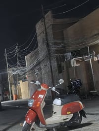 دراجه بوليس كابريتر للبيع لون حشيشي مغلف ماروني بلاديه سعر 400وبيه مجا...