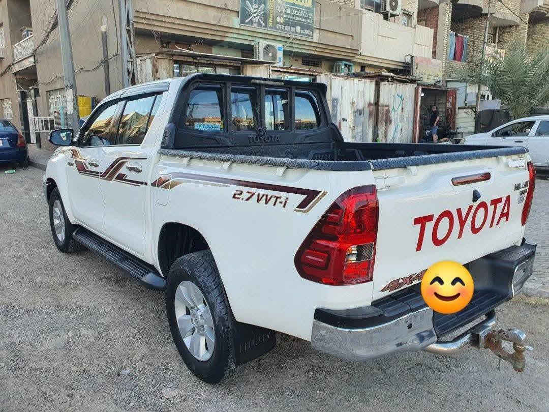 هايلوكس 2019 فور ويل رقم بغداد جديد سنويه بأسمي جديده لغايه 31 هزه جديده  كامله من كلشي جديده ماشيه 128  اوتماتيك بانزين   بيها بس بارد بسيط  بدون صبغ  كير محرك مكفول ما مفتوح ولا تبخير  مكاني بغداد مدينة الصدر  السعر 260 بيها مجال   للاتصال ***********
