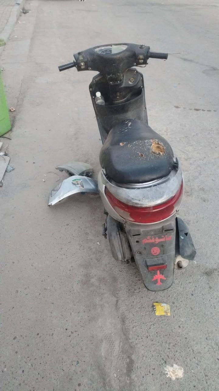 سلام عليكم شباب الدراجه اللبيع
بيهه نواقص بس خفايف دراجه شغاله بكاني حي الكوفه 
275 وبيهه مجال حك الجيه رقمي ***********
