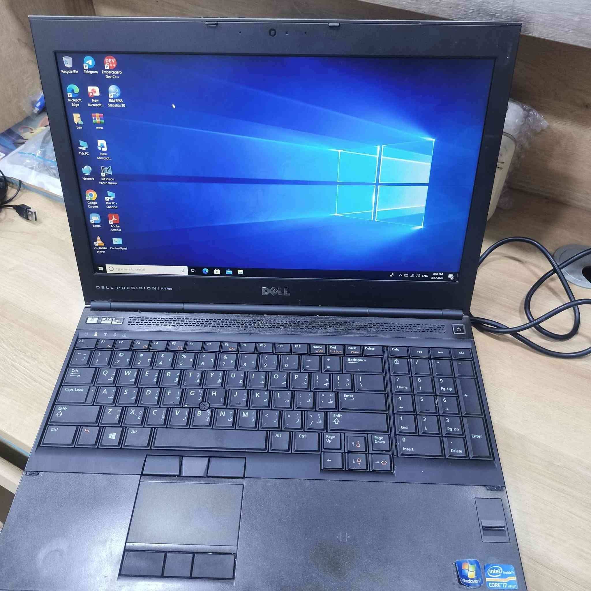 للبيع
لابتوب ماركة Dell
core i7
الهارد 1000G
الرام  8G
كارت شاشة نيفيديا
للتواصل والاستفسار ***********
