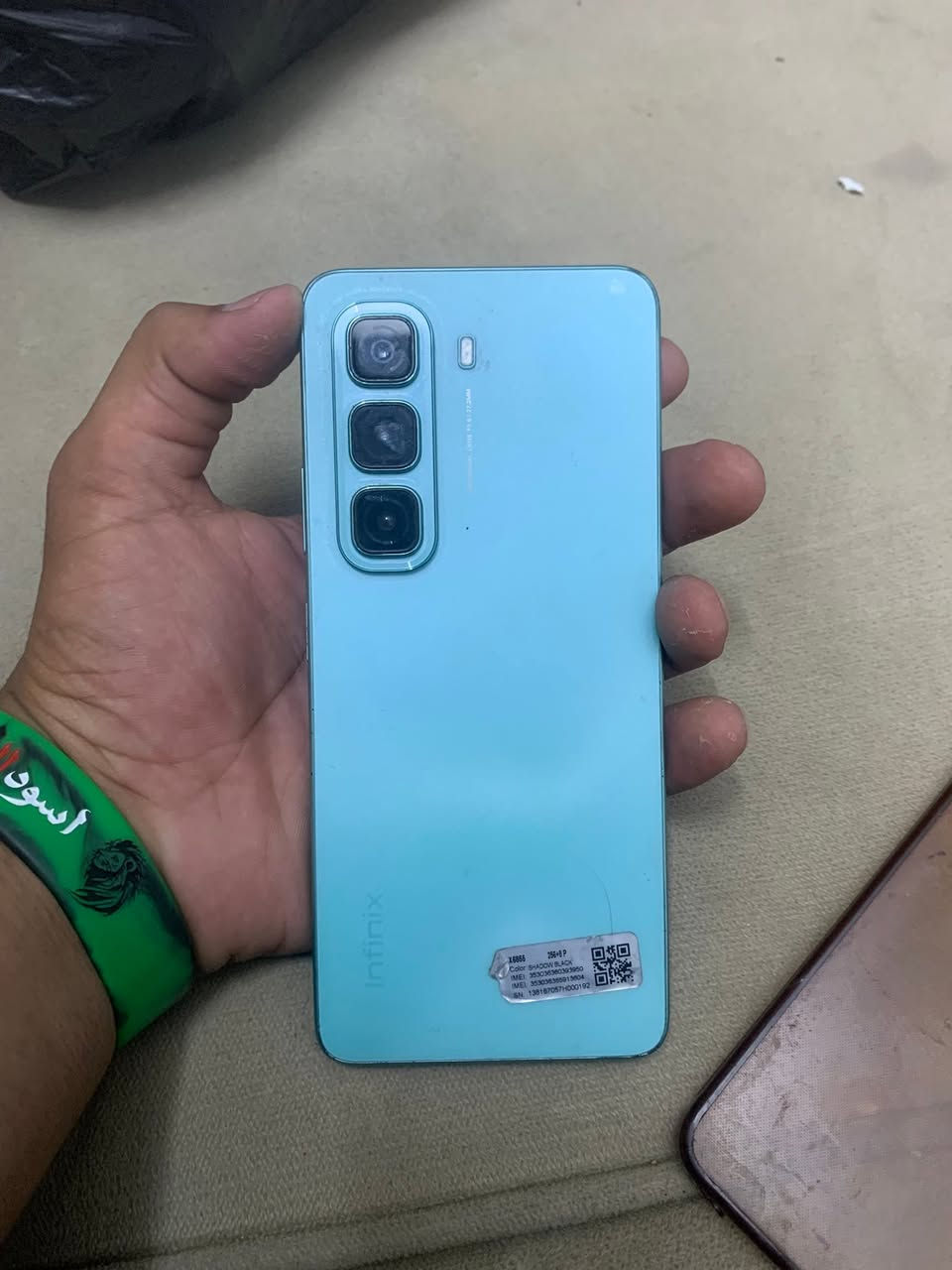 سلام عليكم جهاز للبيع انفنكس هوت 50 برو جهاز نضيف حيل مابي اي شي ما مفتوح ب150 وبي مجال مكاني بلديات شارع المرور 
***********

