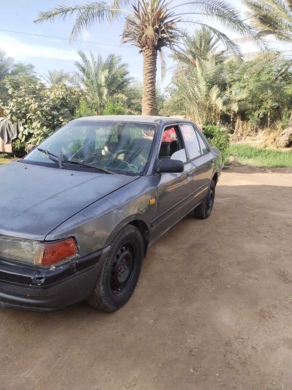 مازدا ١٩٩١ • دخان بالمحرك • صلاح الدين الضلوعيه