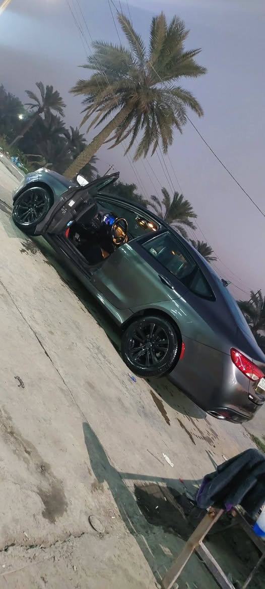 للبيع: كرايسلر C200 فئة S موديل 2015 معروفه هاي المواصفات قطعتين تبريد #ثلاجه 
#السعر75$ 
أي أستفسار الأتصال ***********
أسيا ***********
والأرقام اول تعليق😊
#شرط_التحويل الرقم سليمانيه سنويه لل 2029

​سيارة امريكية قوة وراحة، جاهزة بيهه ملاحضات بسيطه 
​تفاصيل ومواصفات السيارة:
​الموديل: (Chrysler 200)
​الفئة: S (الرياضية)
​سنة الصنع: 2015
​المحرك: 4 سلندر بسعة 2.4L (اقتصادي وعزم ممتا ممتاز)
​الجير: أوتوماتيك (بصمة جير دائرية)​
المقصورة الداخلية: مقاعد جلد رياضية بحواف مطرزة تحمل شعار S، مريحة وعزل ممتاز
 للضوضاء
الشاشة والنظام الصوتي: شاشة لمس متطورة مع نظام صوتي فاخر، يدعم Bluetooth / USB / AUX​أنظمة القيادة: وضعية القيادة الرياضية (Sport Mode) لتجربة قيادة ممتعة واستجابة أسرع
​الإضاءة: أضواء أمامية وخلفية LED مع كشافات ضباب
​التحكم: عجلة قيادة متعددة الوظائف (تحكم بالصوت، المثبت، وهاتف) + مكيف لمس ممتاز جداً
​#الحادث: حادث بجم سطحي وخفيف جداً.
​القطع والصبغ: 5 قطع تبديل وصبغ متقن ونظيف جداً.
​الأساسيات: الشواصي واللغود بشرط الفحص (سليمة 100% )
#ملاحضه اتكفل ب الغرامات المروريه والتحويل شرط بغداد, العراق
